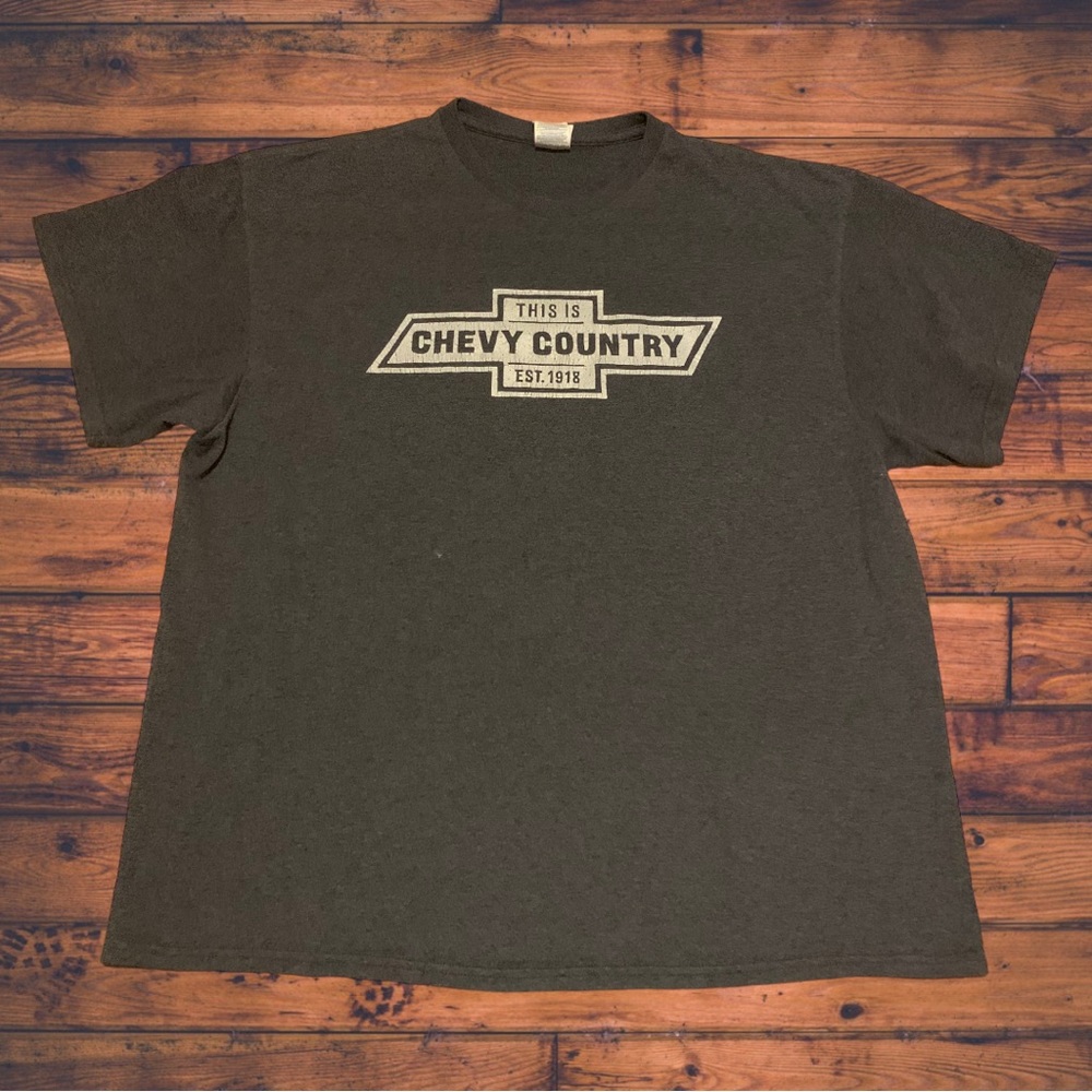 This Is Chevy Country Chevrolet Chevron Logo Shirt Vintage Ford Dodge Bowtie